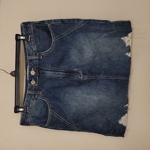 Denim Hollister Skirt